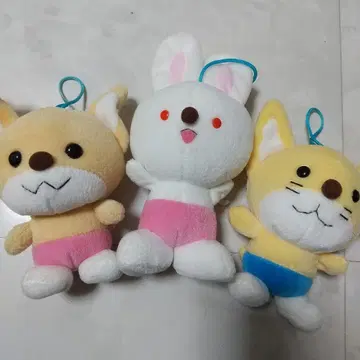 아소보 토이짱 라비짱 봉제 인형 츠키오카 사다오 세트