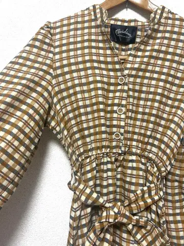 Meridian 체크 원피스