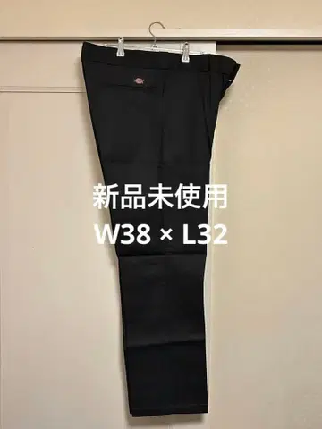 미사용 새상품 디키즈 874 워크 팬츠 W38 x L32 블랙 BK