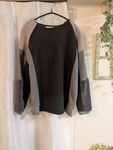 Jena espace merveilleux 패치워크 니트