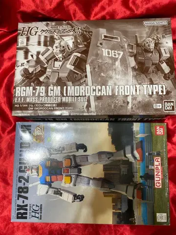 건담 프라모델 모로코 사양 짐 30주년 건담 hg 새상품 미개봉 2개