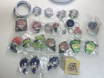 아크릴 키링 컬러풀 피치 묶음 판매