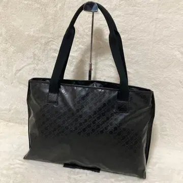 컨디션 최상 게라르디니 토트백 블랙 대용량 블랙 숄더 A4 가능