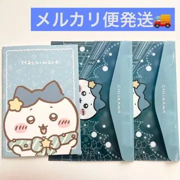 [ 메루카리 택배 ] 플랫 케이스 하치와레 세븐일레븐 노트