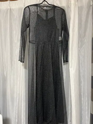 kaene 라메 튤 메로우 원피스 드레스 결혼식