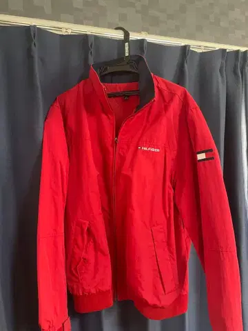 TOMMY HILFIGER 레드 자켓 XL