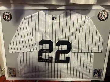 MLB 양키스 후안 소토 사인 유니폼 코멘트 포함