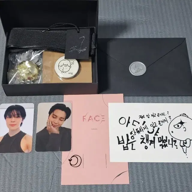 BTS 지민 jimin face 공방 사녹 사전녹화 역조공 선물