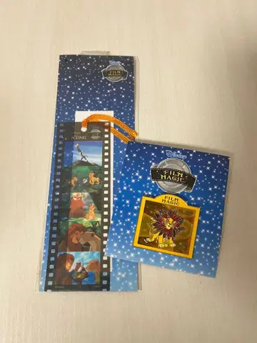 라이온킹 핀 배지 & 책갈피 세트