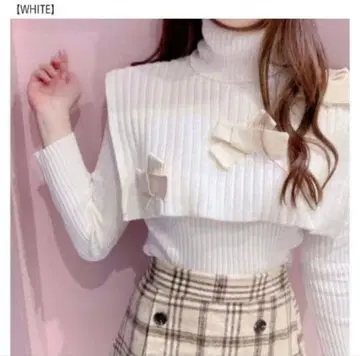 Manon Tokyo/마논 도쿄 트리플 리본 니트