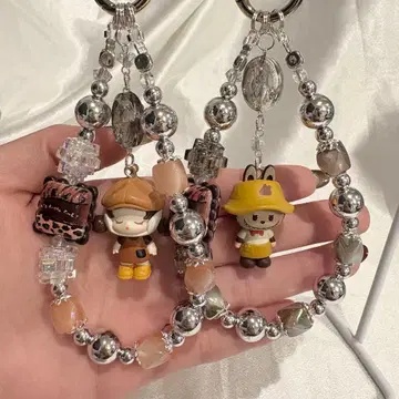 skull panda/labubu/캐주얼 스트랩