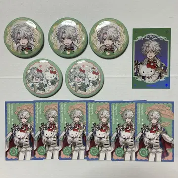 니지산지 Dytica 소우운 카게츠 폴라로이드풍 카드 캔뱃지