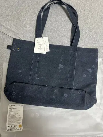 BTS RM indigo 데님 토트백