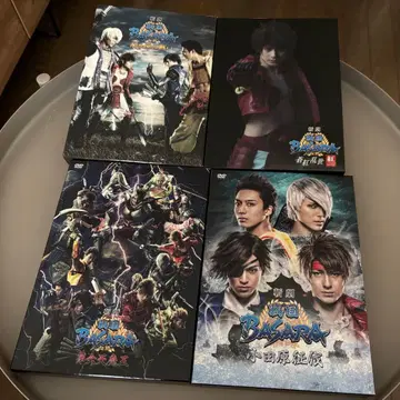 참극 전국 BASARA 무대 DVD 4매 세트