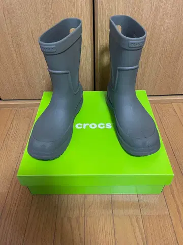 crocs 그레이 장화