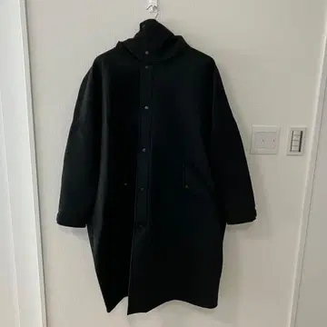 [ 완판템 ] 레어! antiqua 본딩 코트 블랙