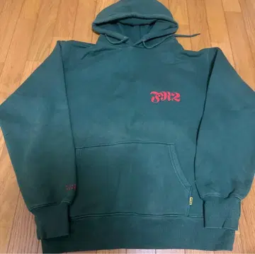 FR2 후드티 그린