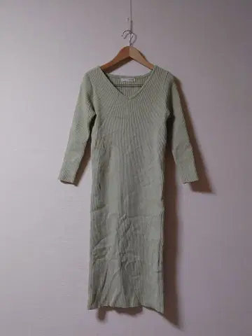 ROYAL PARTY 로얄 파티 니트 원피스 그린