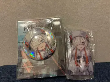 카미츠바키시 건설 중. 멀티 클리어 케이스 캔뱃지 GiGO 한정판