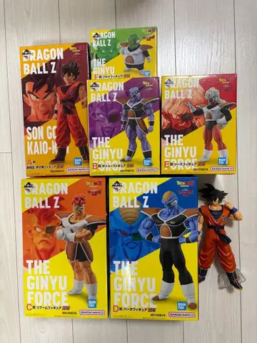 드래곤볼 제일복권 기뉴 특전대 습래 피규어 컴프 세트