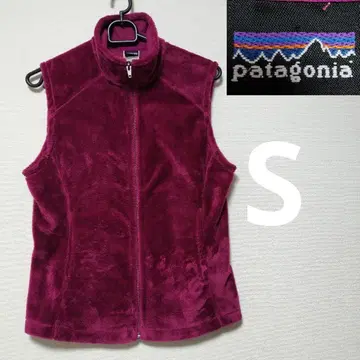 patagonia 파타고니아 베스트 풀 집업 새상품급 S 사이즈 퍼플