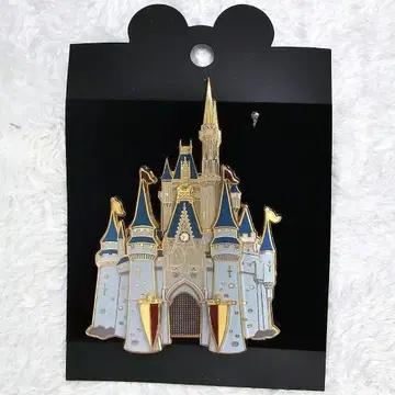 Disney WDW 캐스트 한정판 신데렐라 성 핀 배지