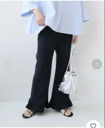 저널 스탠다드 리룸 암젠 프릴 이지 팬츠