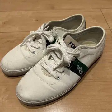 Polo 화이트 스니커즈