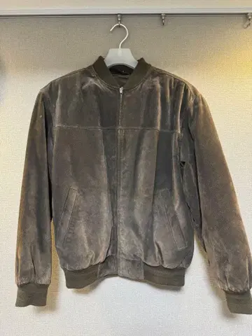 JOHN ASHFORD 스웨이드 가죽 자켓