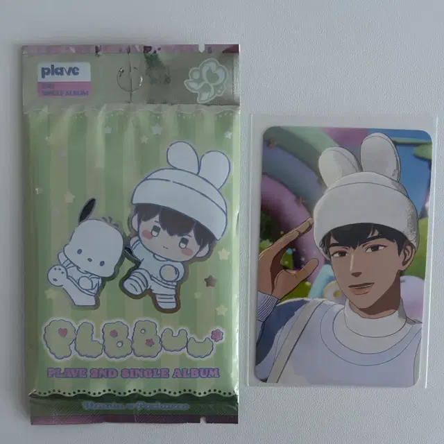 플레이브 싱글 2집 플뿌 케타포 미공포+포카앨범(하민)