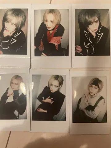 흠집 유에 폴라로이드 6장 세트