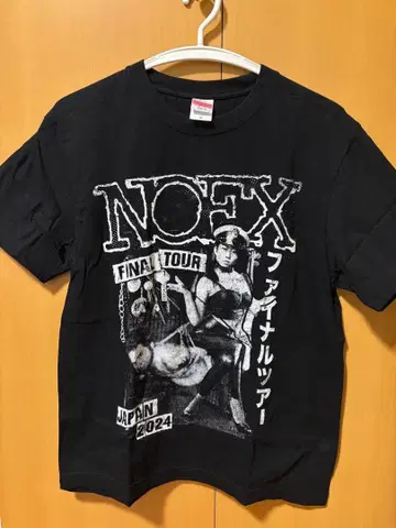 NOFX FINAL TOUR JAPAN 2024 티셔츠 M 사이즈