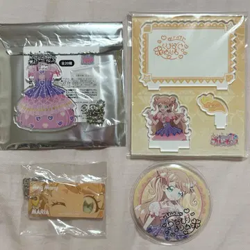 키랏토 프리채널 아크릴 스탠드 아크릴 키링 캔뱃지 마리아