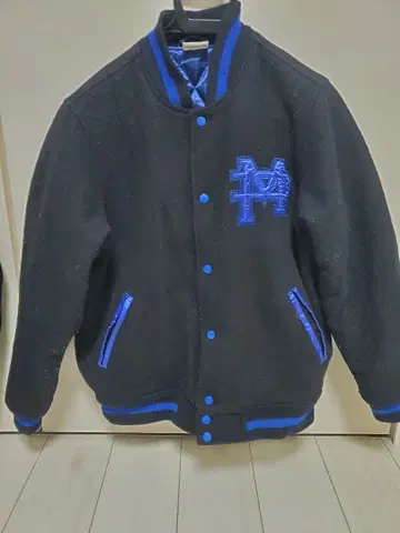 마스터피스 바시티 자켓 우라하라 헥틱