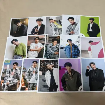 SnowMan 이와모토 히카루 공식 사진 세트