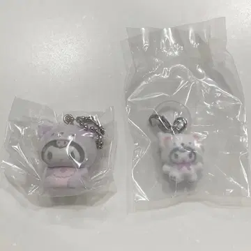 산리오 쿠로미 시크릿 오너먼트 폭신폭신 스노우 2개 세트