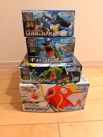 포켓몬 프라모델 4대 세트