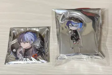 세카라이 5th 아크릴 스탠드, 캔뱃지 아오야기 토우야 2점 세트