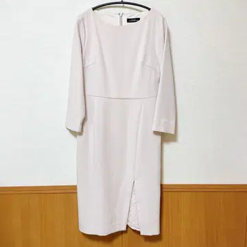 그린 라벨 릴랙싱 무릎 기장 원피스 긴팔 라이트 핑크