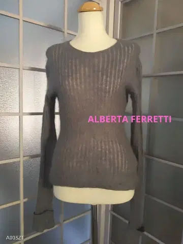 새상품급 ALBERTA FERRETTI 알베르타 페레티 니트 탑
