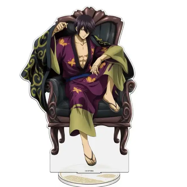 (미개봉) 은혼 은혼월드 타카스기 빅 아크릴스탠드 의자 아크릴 BIG