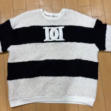 Darich 스트라이프 보아 니트 긴팔