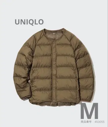 UNIQLO 유니클로 리사이클 다운 자켓 M 브라운