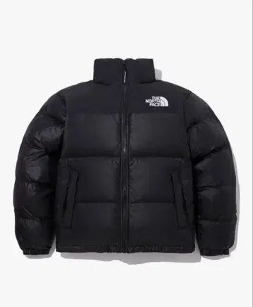 택 포함 새상품 THE NORTH FACE 블랙 다운 자켓