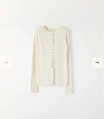 새상품 Button Lib Knit Tops dium.