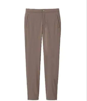 [베이지] UNIQLO 블록 테크 웜 이지 슬림핏 팬츠