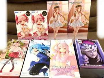 마도카 마기카 소드 아트 온라인 귀멸의 칼날 외 피규어 8점 세트