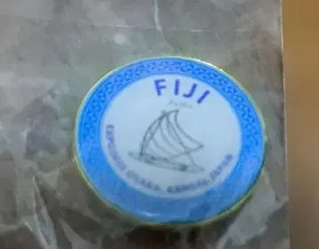 엑스포 핀 배지 피지 fiji 레어 마그넷