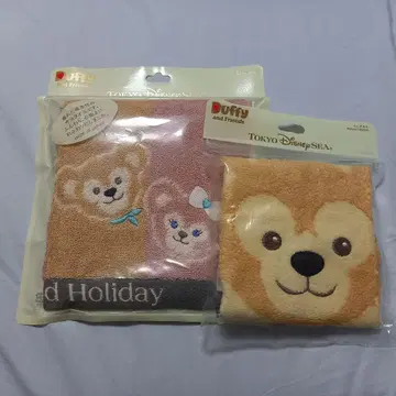 [미사용 새상품] Duffy and Friends 더피 타월 2장