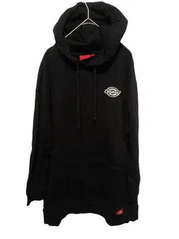 [ N0054 ] Dickies 블랙 후드 부착 후드티
